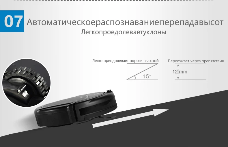 Seebest D720 MOMO 1,0 робот-пылесос для сухой уборки с 2 боковыми щетками, робот для уборки по расписанию для жесткого пола