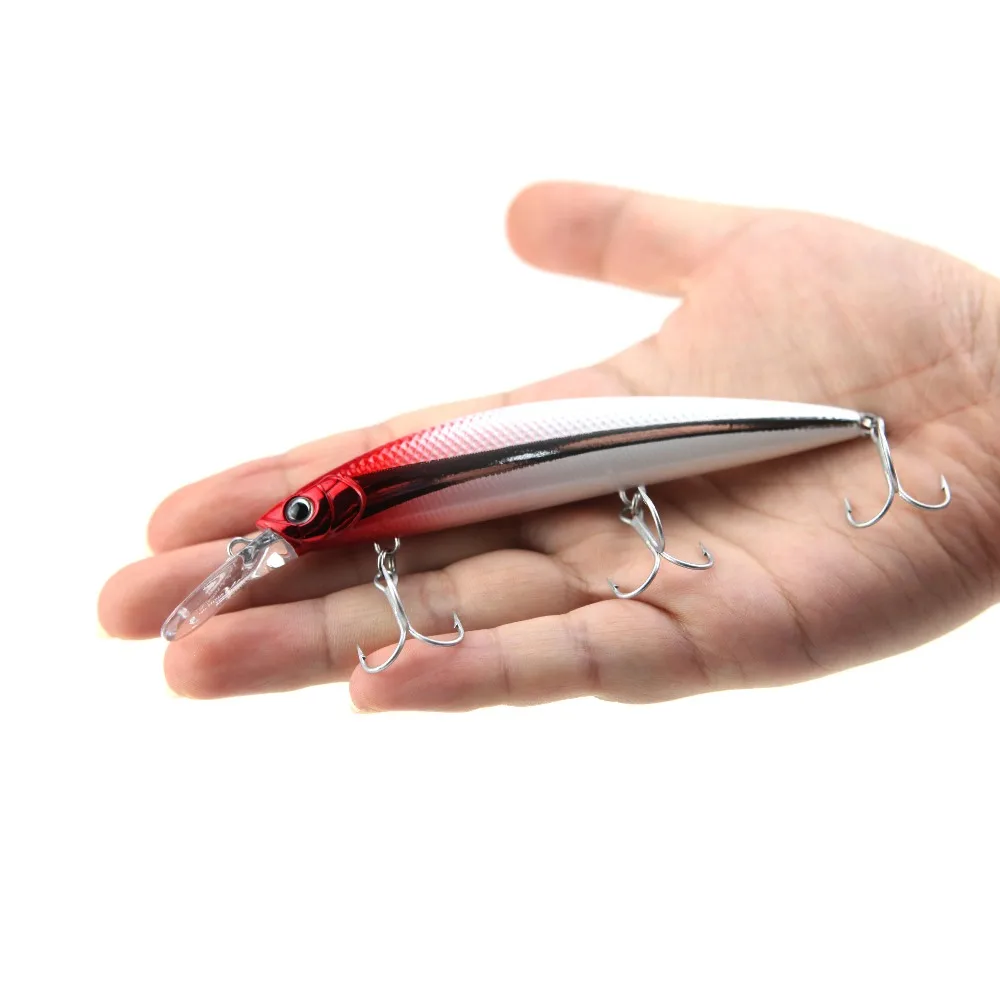 Runature Flash Minnow оседающая на дно приманка 110 мм 37 г искусственные приманки острые