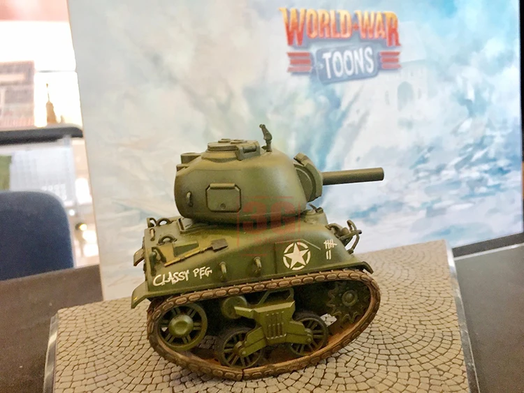 Модель тяжелого немецкого танка американский Средний Танк M4A1 картонный Тип SHERMAN