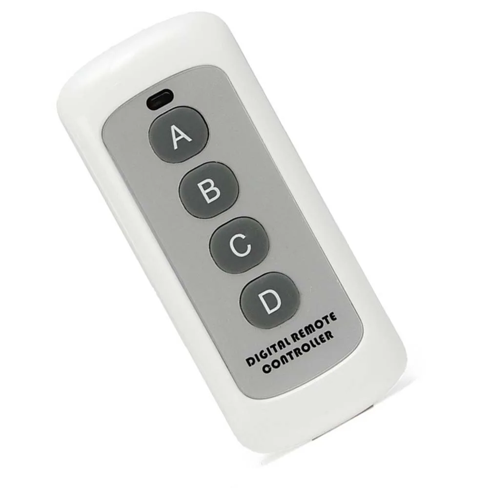 YuBeter 433 МГц EV1527 обучающий код переключатель дистанционного управления 4 кнопки РЧ передатчик беспроводной ключ для гаражной двери умного домашнего устройства