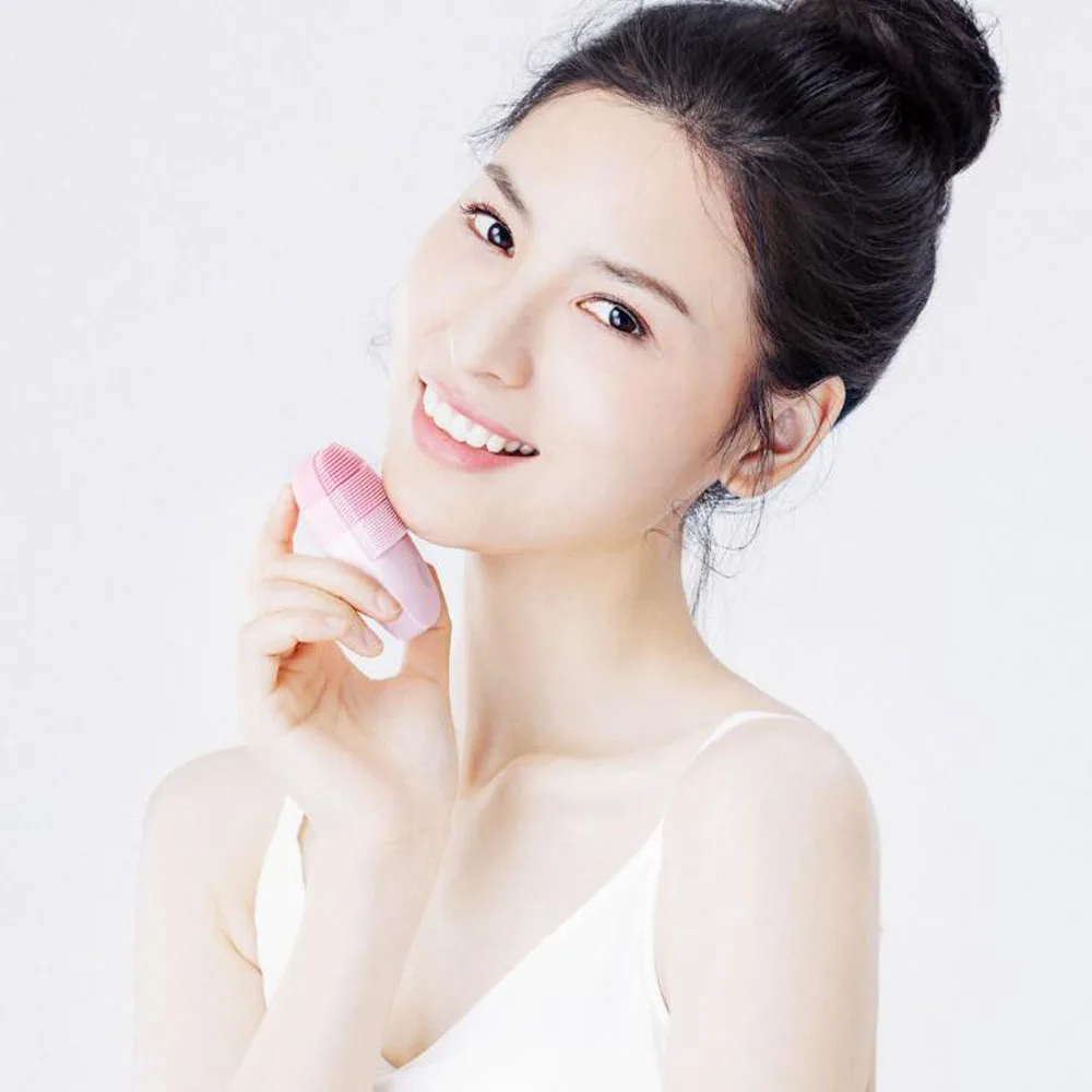 

Smart Sonic Clean Electric Deep Facial Cleaning Massage Brush Wash Face Care Cleaner Rechargeable