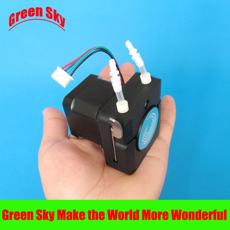 

high quality 0~160ml/min dc 12v/24v peristaltic pump with stepper motor