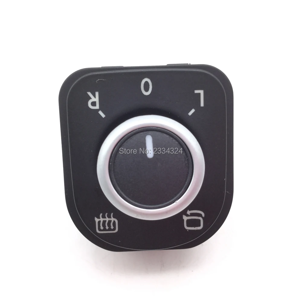 Хромированная электрическая ручка переключателя для заднего зеркала VW Golf Jetta MK5