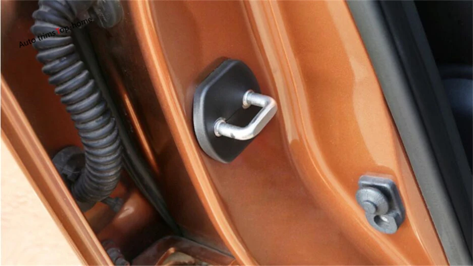 

Yimaautotrims Fit For Renault Koleos / Kadjar 2016 2017 2018 2019 2020 Inner Car Door Lock Protective Cover Kit