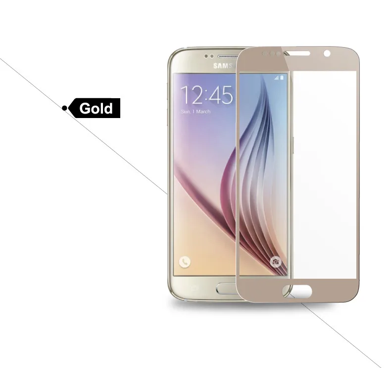 2.5D полное покрытие закаленное Стекло для samsung Galaxy Note 5 4 A3 A5 J510 J710 S7 S6 S5 J5 J7 Prime Экран защитная пленка