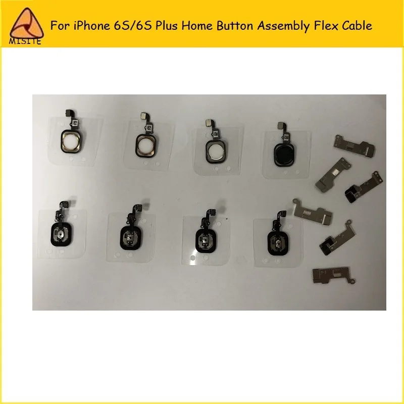 100PCS/LOT New High Quality Home Button Key Flex Cable For Iphone 7/7G/8/8G/7Plus/8Plus Assembly | Мобильные телефоны и