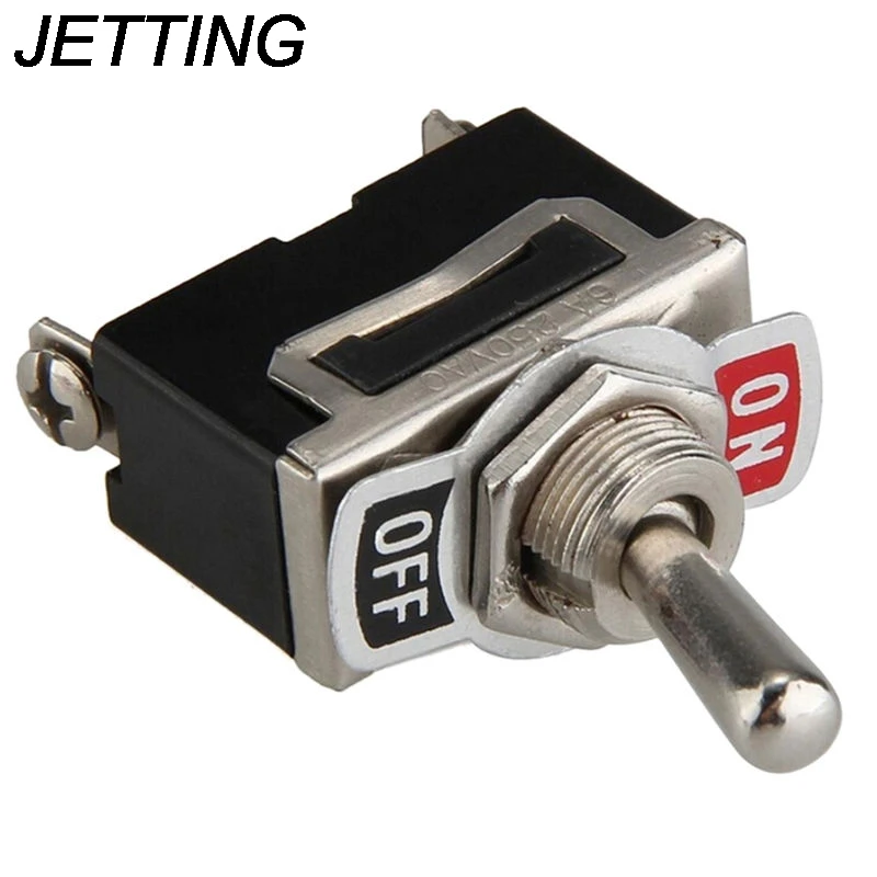 JETTING вкл./выкл. Автомобильный торцевой светильник металлический переключатель 12