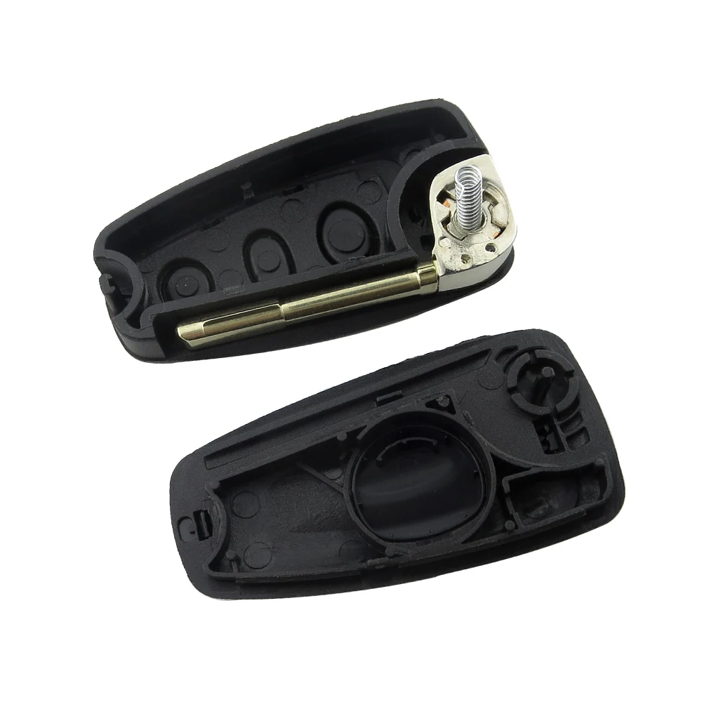 OkeyTech для Ford Focus Mk1 Mondeo Transit Connect 3 кнопки 433 МГц откидной дистанционный ключ с чипом