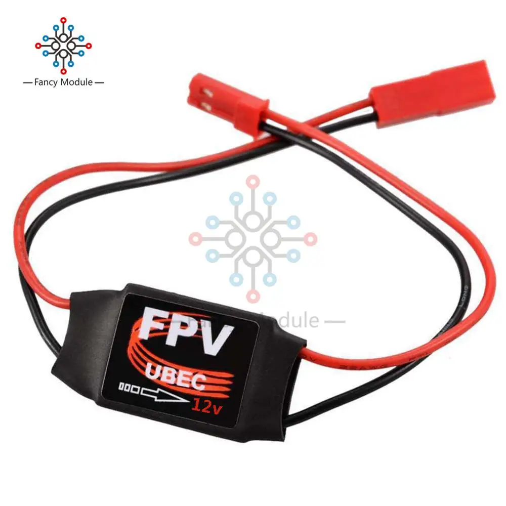 FPV 3A UBEC 12V преобразователь понижающий модуль Mini BEC для радиоуправляемых плоских