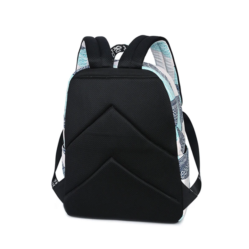 Женский рюкзак модный с принтом в стиле преппи для девочек подростков