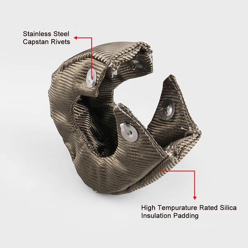 Стекловолокно Турбо тепловой барьер T4 щит 1000 ℃ температурный рейтинг часть