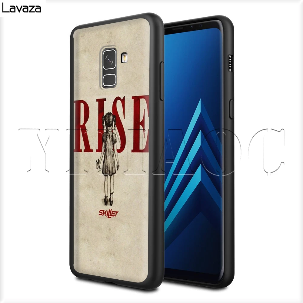 Lavaza Skillet rock Case for Samsung Galaxy S6 S7 Edge J6 S8 S9 S10 Plus A3 A5 A6 A7 A8 A9 Note 8 9 |