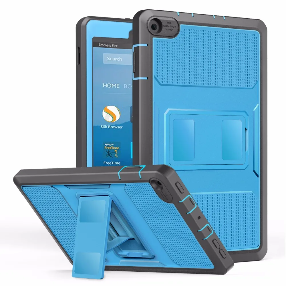 Чехол MoKo для нового планшета Amazon Fire HD 8(7-го и 8-го поколения, выпуск и)-[сверхпрочный] ударопрочный чехол