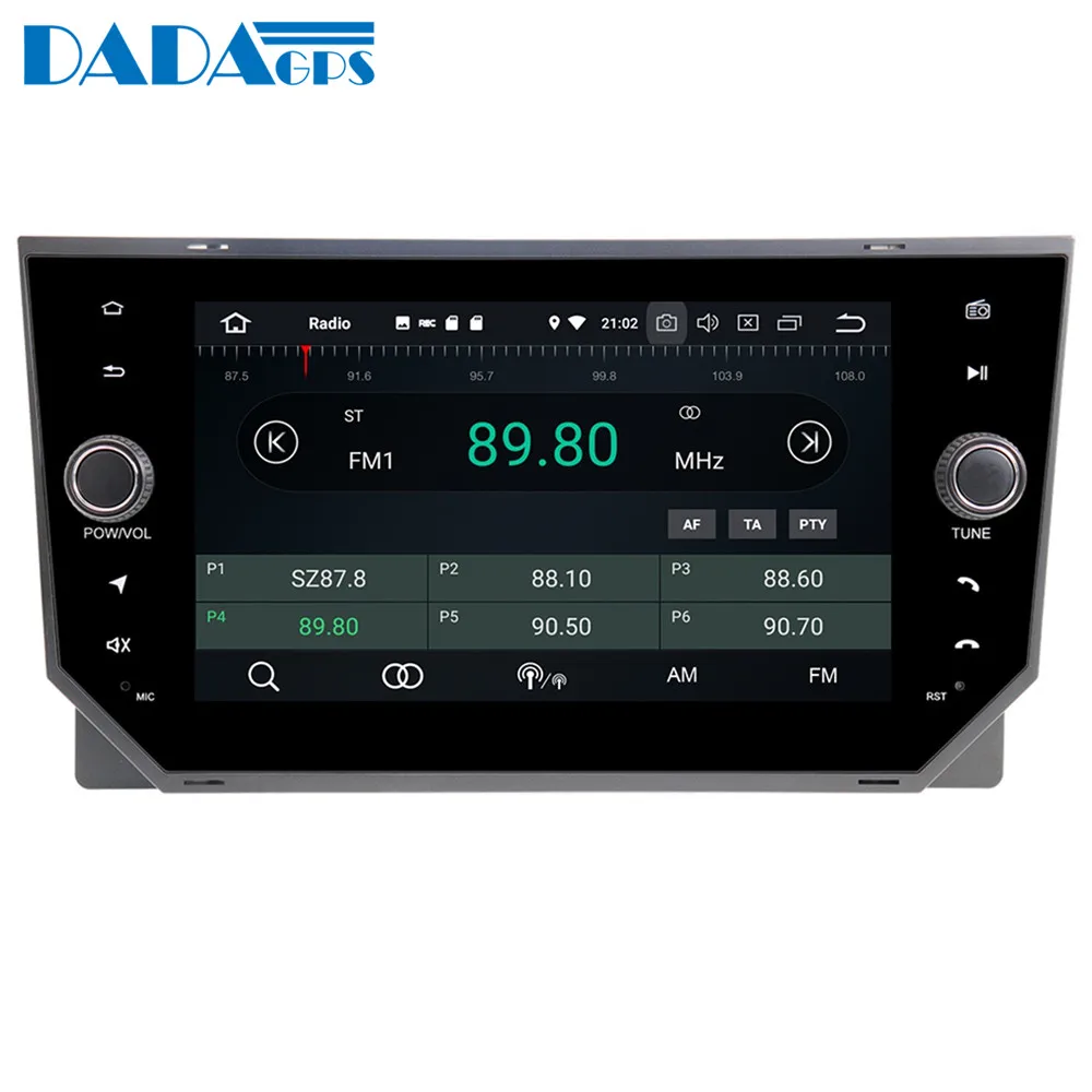 Автомагнитола 9 дюймов Android 8 0 Восьмиядерный процессор 4 Гб + 32 ГБ без dvd для SEAT Ibiza