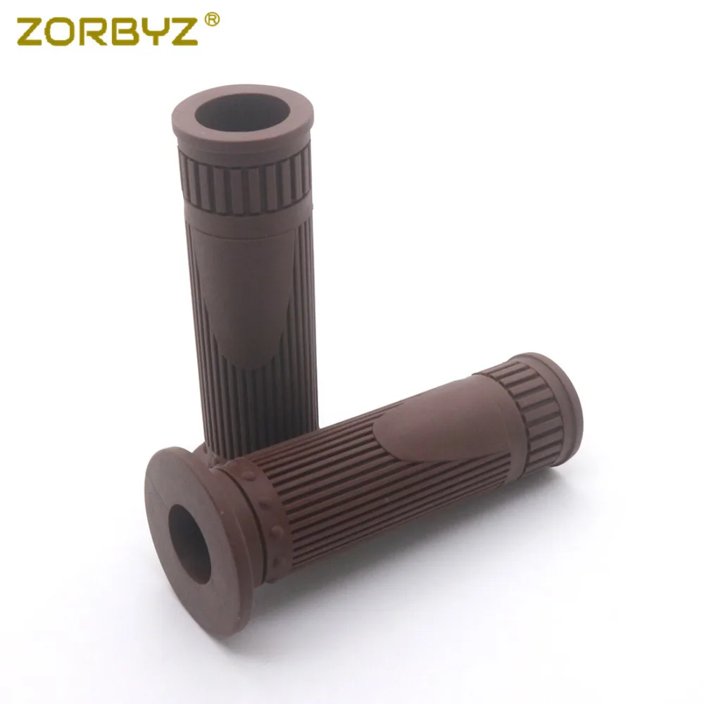 ZORBYZ Универсальный руль мотоцикла 22 мм 7/8 &quotрезиновая рукоятка для Kawasaki Suzuki Honda KTM