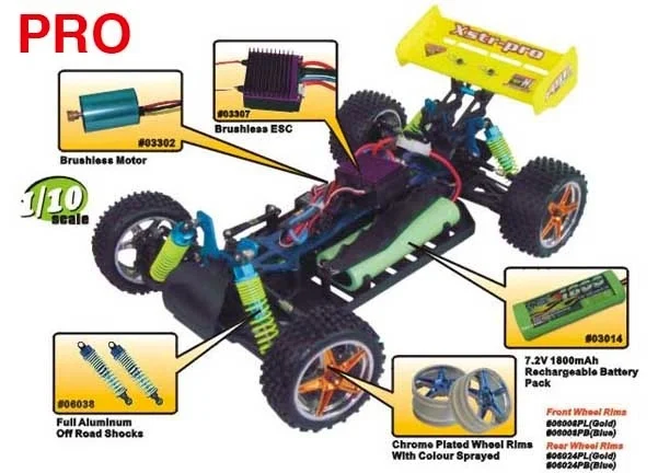 Внедорожный Радиоуправляемый внедорожный велосипед багги HSP 94107 pro 1/10th P2|off road rc|road