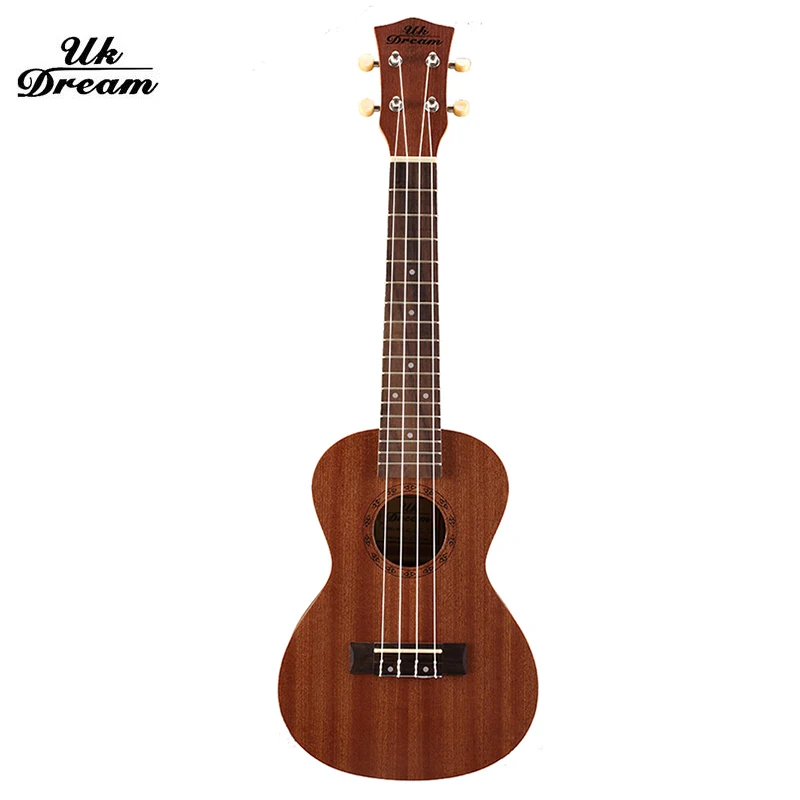 Мини Акустическая гитара 23 дюйма укулеле полная Сапеле музыкальные Струнные