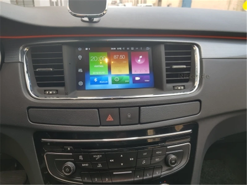 Android 9 0 автомобильный dvd плеер gps навигация радио стерео для PEUGEOT 508 2011 2012 2013 2017