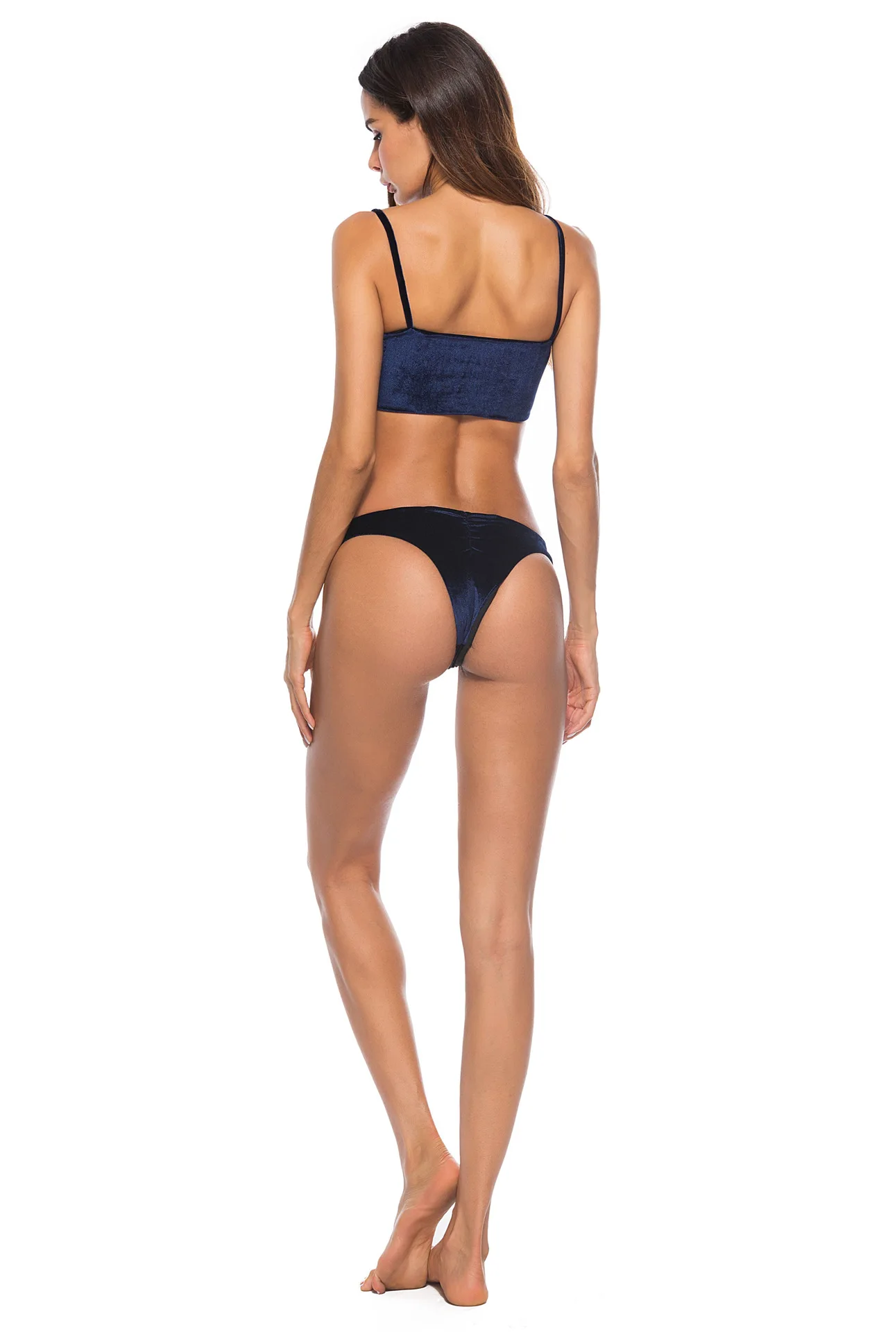 Европейский и американский бикини 2019 Новый женский нагрудный ремень бант