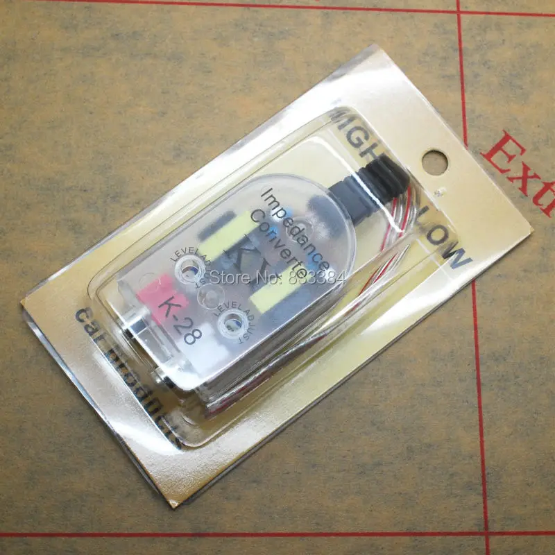 Автомобильный Динамик к RCA адаптер высокого низкому разъему Авто линейный