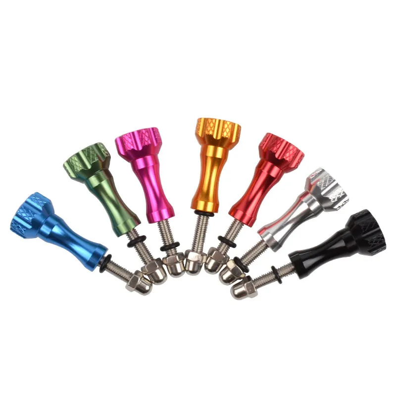Алюминиевый шуруп с ЧПУ аксессуары для Gopro Hero 7/6/5/3/3 +/2|for gopro|thumb knobset for gopro |