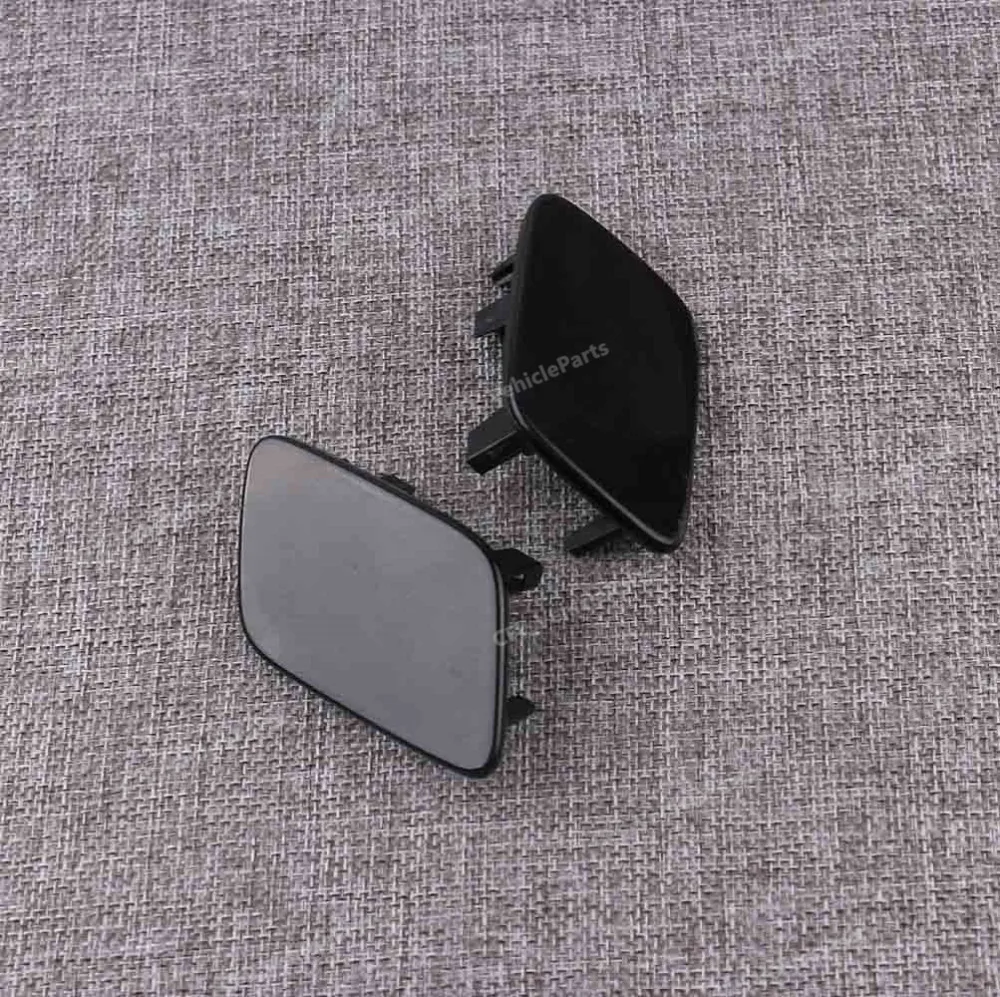 Пара насадок для омывателя переднего бампера L R Струйная Крышка Неокрашенная