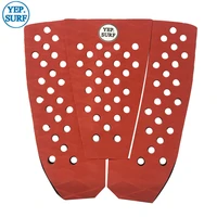 free shipping eva deck pad red pad surfboard traction pad surf pads grip pranchas de