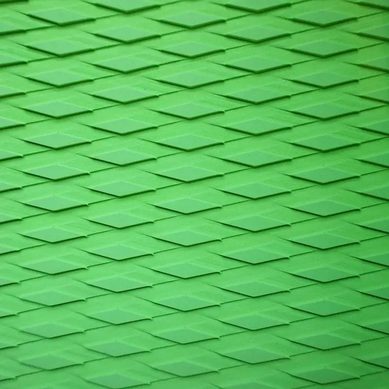 Бесплатная доставка зеленый цвет шаблон алмазной резки Eva доска для Sup-серфинга