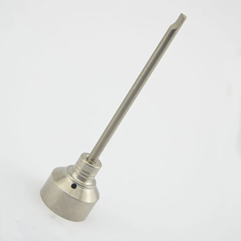 18 мм титановый гвоздь GR 2 Carb крышка с одним отверстием 89 Dabber для стекла Bong