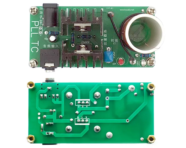 CIRMECH Mini Musci плазменный динамик с катушкой Тесла Arc зажигание беспроводной передачи Освещение DIY катушка комплект для воспроизведения музыки