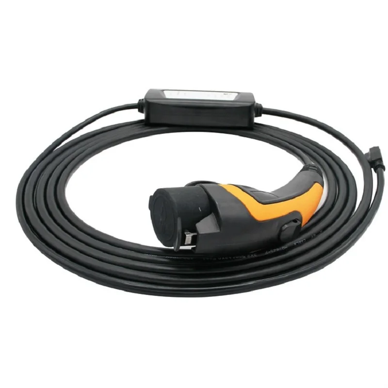 Регулируемое 16A EVSE SAE J1772 Type1 EV зарядное устройство Adjusatble ток 10A 8A IP65| |