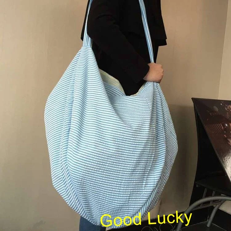 50 шт./лот 2019 супер качество Новое поступление Seersucker Хобо пляжные сумки tote