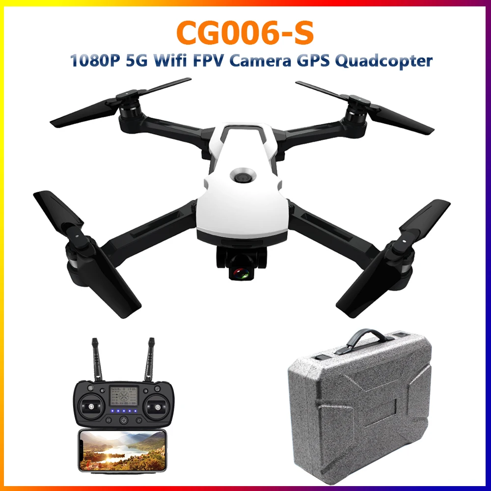 Дрон с GPS камерой HD 1080 P Профессиональный RC FPV Wi Fi дроны автоматический возврат