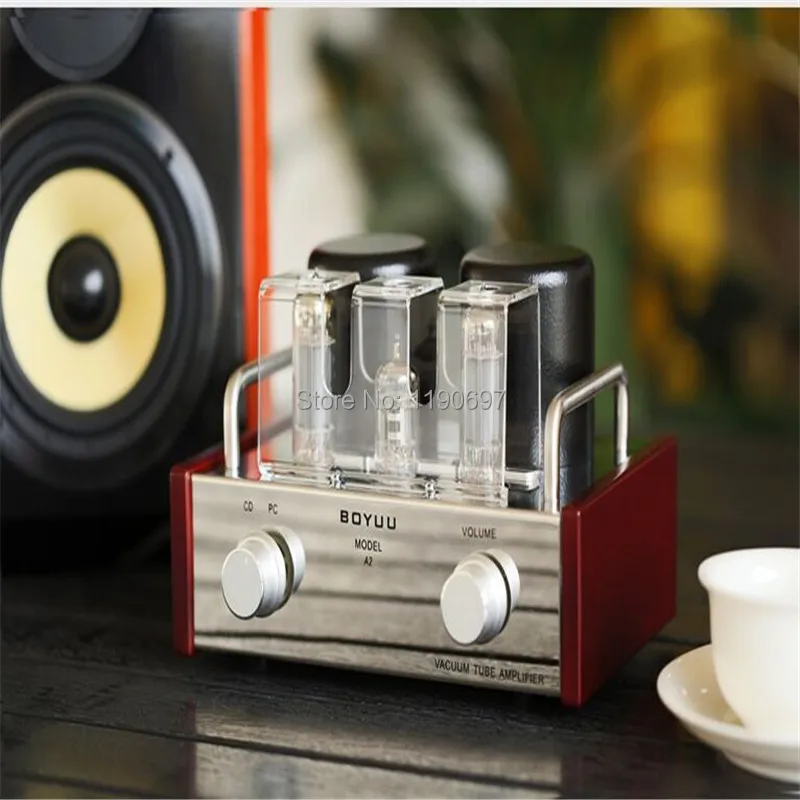 6P14(EL84) Одиночный ламповый усилитель EL84+ 12AX7 трубка Hifi звуковая вакуумная трубка усилитель мощности