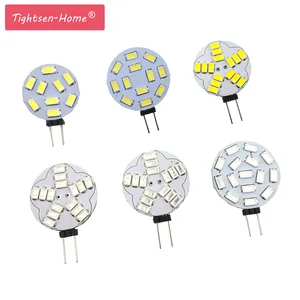 Светодиодная лампа G4 с цоколем, 12 в перем. Тока, 15 светодиодов