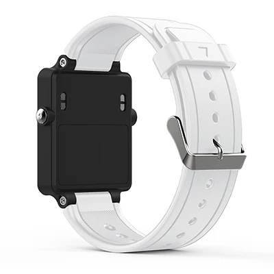 ZENHEO ремешок для часов Модный спортивный силиконовый браслет ремешок для Garmin Vivoactive ацетат Смарт ремешок аксессуары - Цвет: White