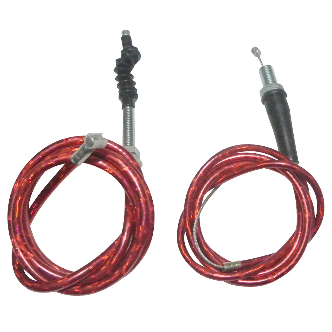 Красный Поворотный трос сцепления дроссельной заслонки велосипедов для