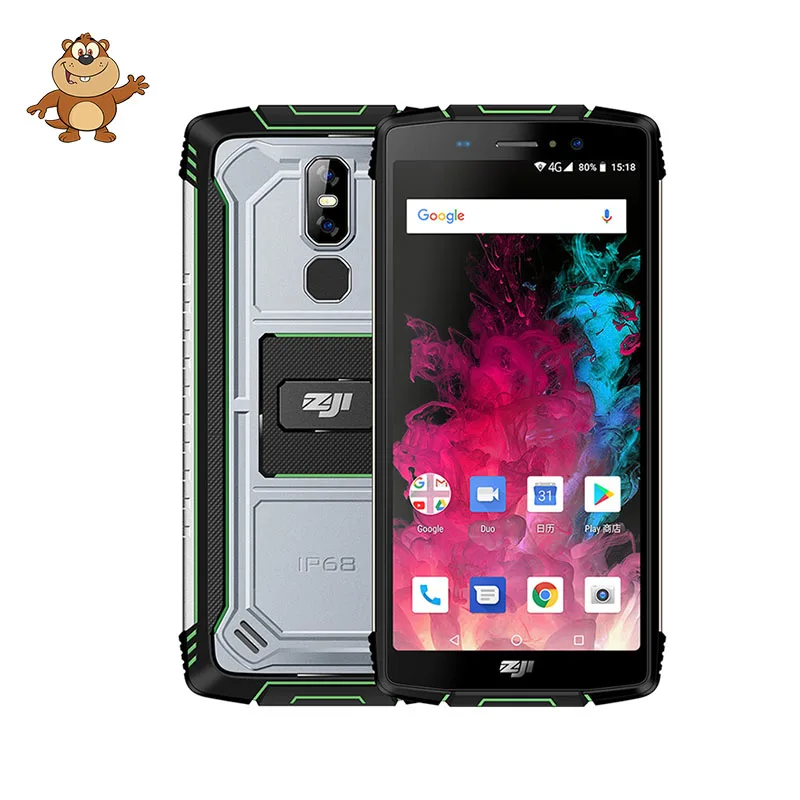 HOMTOM ZOJI Z11 4 Гб 64 ГБ 10000 мАч IP68 водонепроницаемый прочный мобильный телефон 5 99