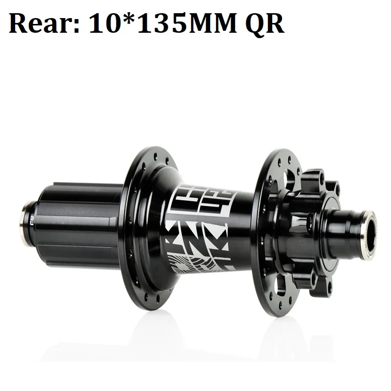 QR Rear 10X135mm Koozer новые CX420 велосипедные ступицы дисковые велосипедные Тормозная ступица 28 отверстий 6 собачки 72 кликов QR на возраст 8, 9, 10, 11, S через ось 12*100 12*142 - Цвет: QR Rear 10X135mm