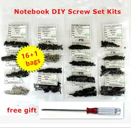 800 шт. набор винтов для ноутбука 16 + 1 моделей | Обустройство дома
