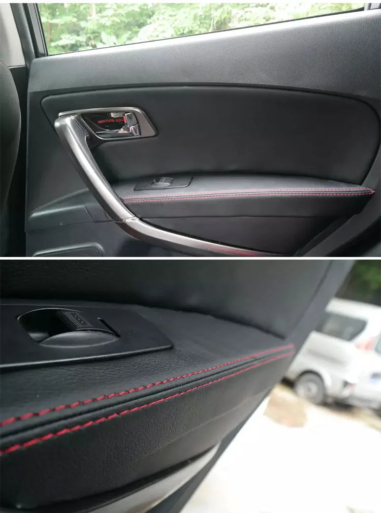 12 шт ПУ для FAW BESTURN X80 2013- двери планкпоручень декоративная крышка