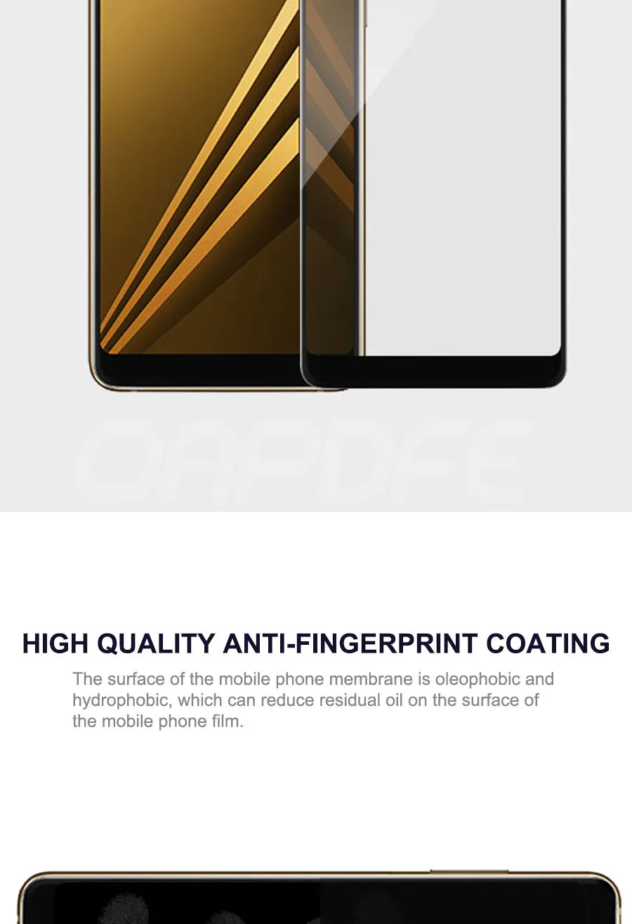 9D Защитное стекло для Samsung Galaxy A3 A5 A7 A6 A8 Plus S7 закаленное защитное стекло для экрана