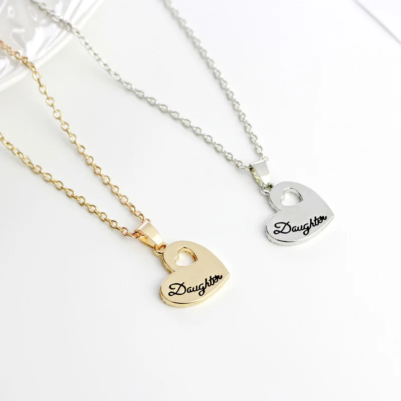 Оптовая продажа 12 шт./лот модное ожерелье с подвеской в виде надписи Love Heart|fashion