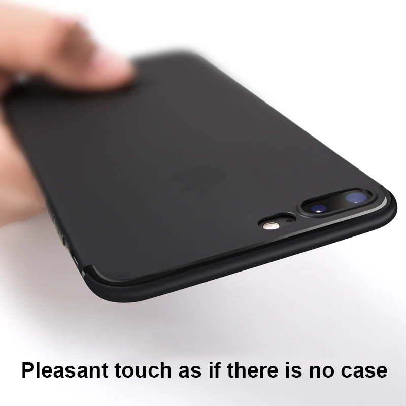Супер тонкий чехол для Apple iPhone 6, 6s, 7 Plus, 5, 5S, SE, 8, 8 Plus, X 10, полупрозрачный, полипропилен, задняя крышка, матовая кожа, силиконовый Жесткий Чехол