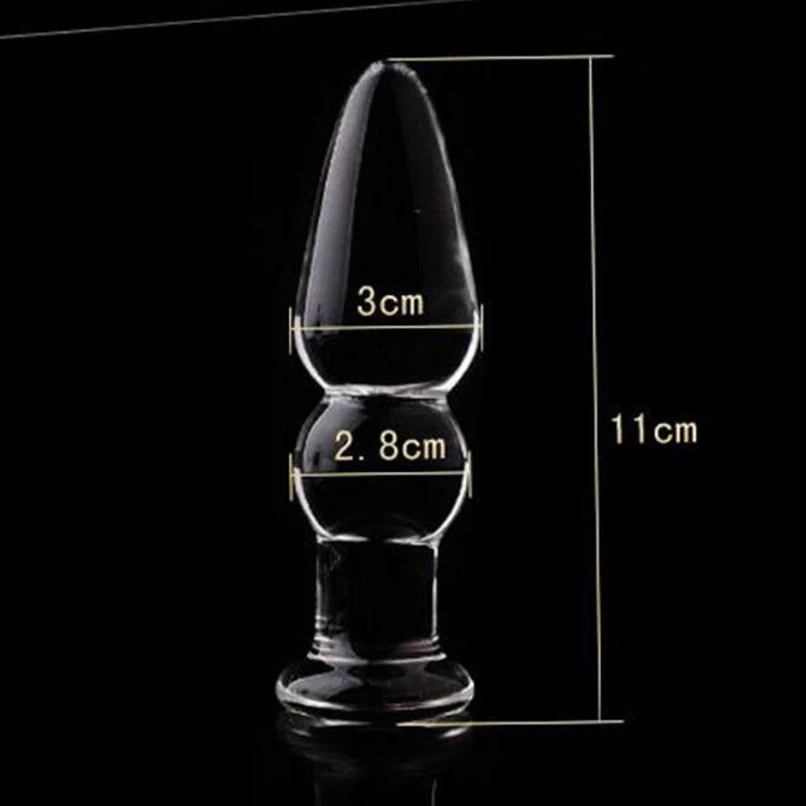 ORISSI Pyrex Glass Anal Butt Plug Beads Crystal Dildo Adult Male Female Masturbation Erotic Products Sex Toys for Women Men Gay |