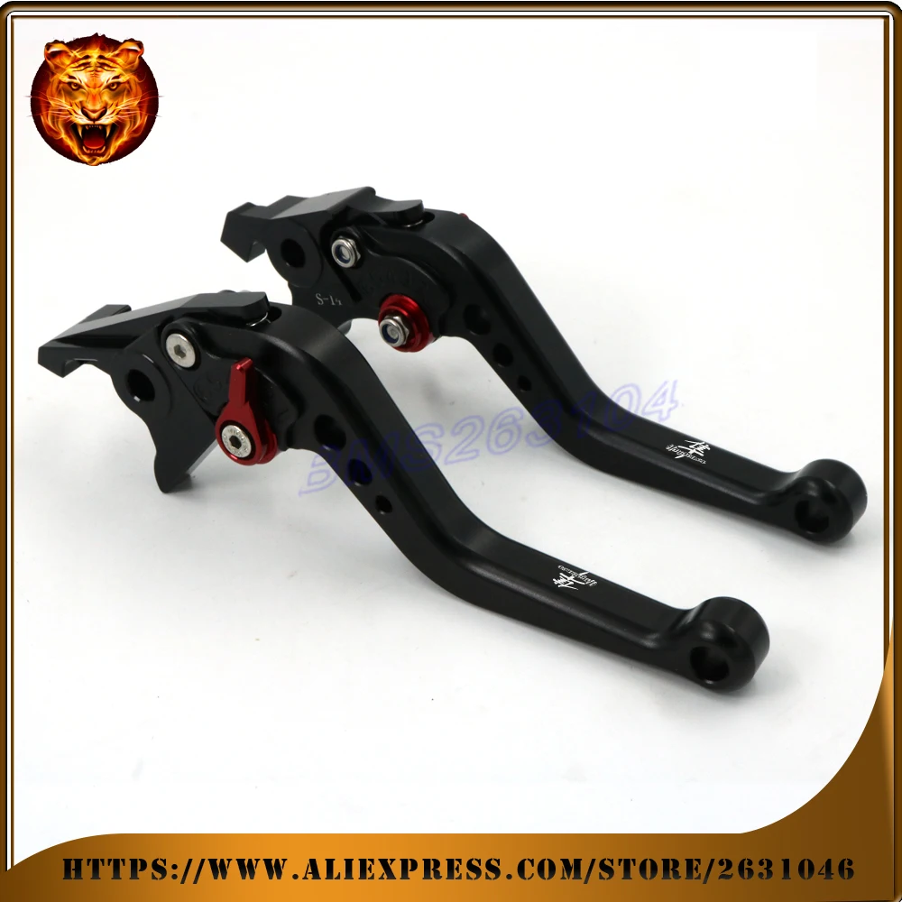 

Motorcycle Adjustable Long Short Brake Clutch Levers For SUZUKI HAYABUSA GSXR1300 GSX1400 02 03 04 05 06 07 free shipping blue
