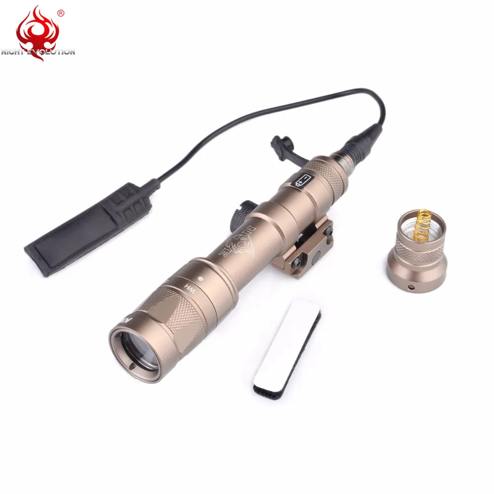Ночной эволюционный тактический флэш-светильник M600W Softair оружейный пистолет Скаут светильник светодиодный полная версия оружейный пистолет светильник NE04045