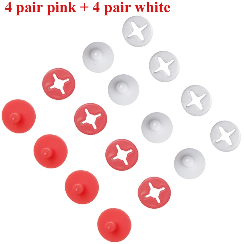4 pink 4 white set ULTRA-TRI, 8 пар, набор, марафон, Триатлон, номер для бега, тканевая Пряжка, для бега, номер для бега, нагрудник, фиксирующие зажимы - Цвет: 4 pink 4 white set