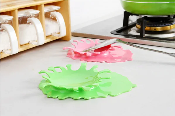 Креативный дизайн кухонные инструменты для брызг крови держатель ложки