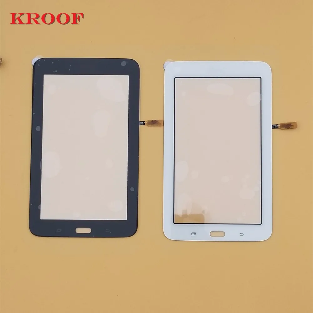 Kroof T116 T113 Сенсорная панель Замена для Samsung Galaxy Tab 3 Lite SM Сенсорный экран планшета